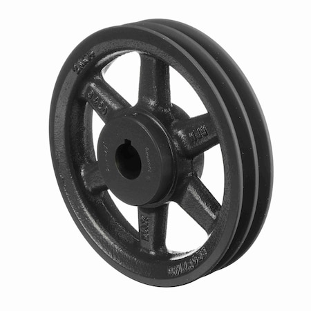 Browning 2 Groove Cast Iron Fhp - Finished Bore Sheave, 2AK74X1 2AK74X1